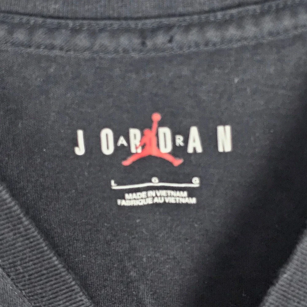 Jordan T-Shirt Mens Large Black DM3182-010 Jumpman Logo Short Sleeve Tee